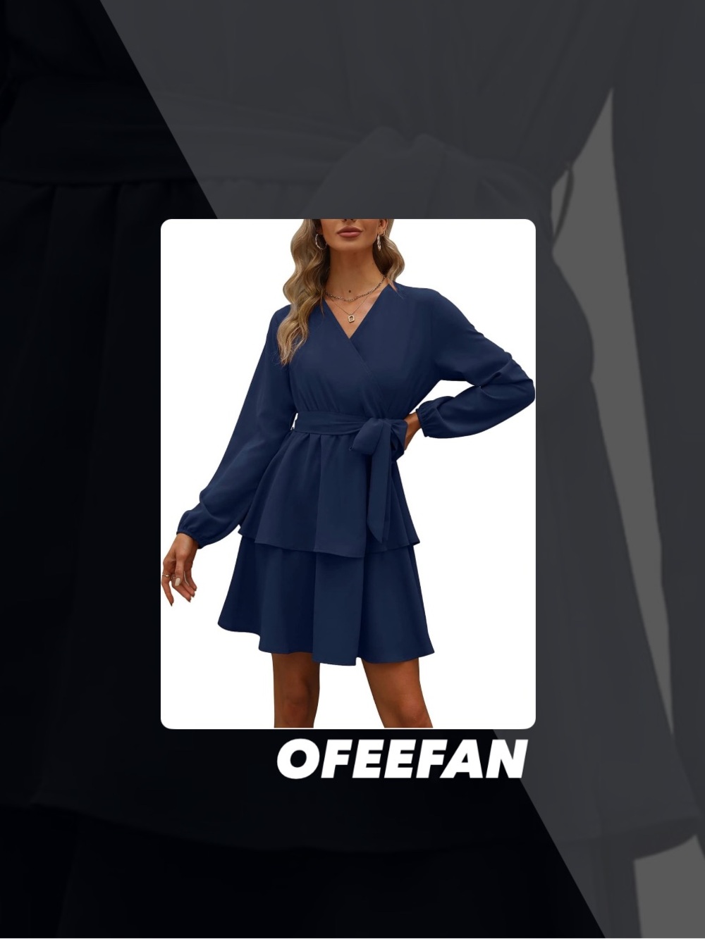 EUC Ofeefan Layered Dress